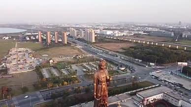 苏州旅行拍摄阳澄湖城市风光视频的预览图